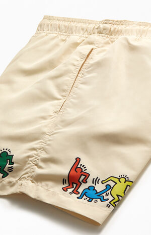 Keith Haring Party 15" Swim Trunks image number 4