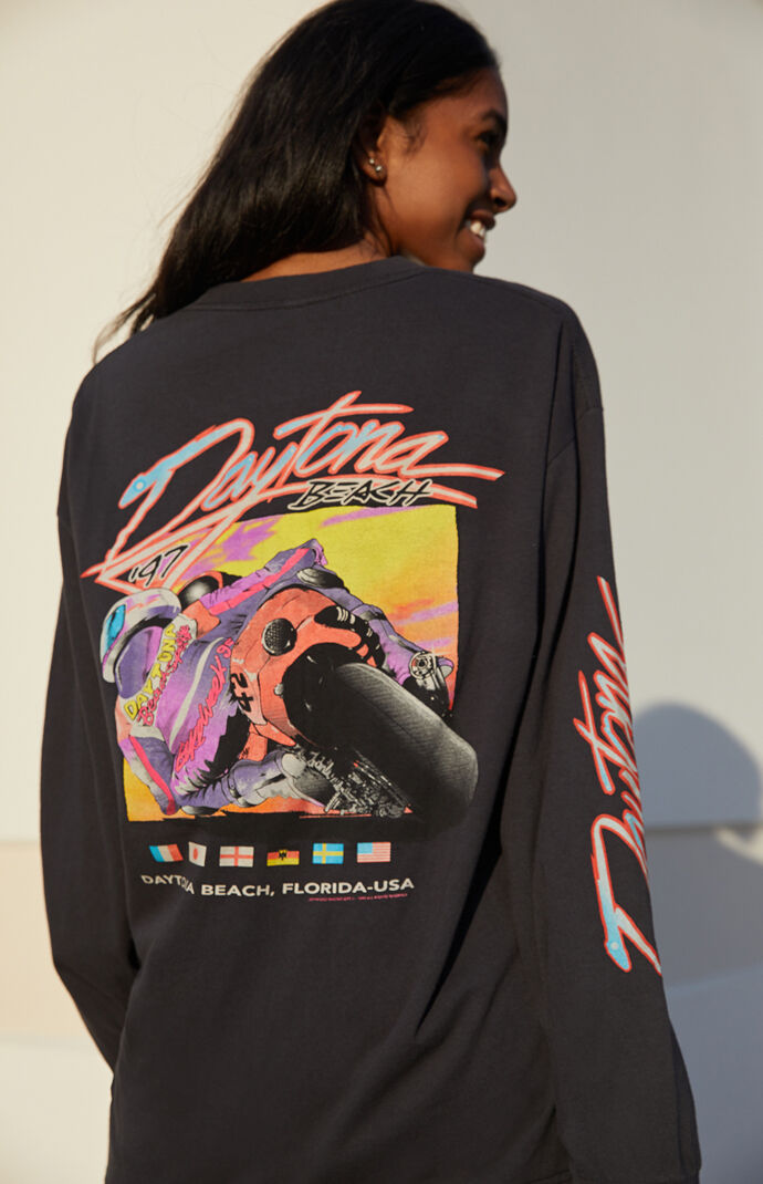 Daytona Oversized Long Sleeve T-Shirt