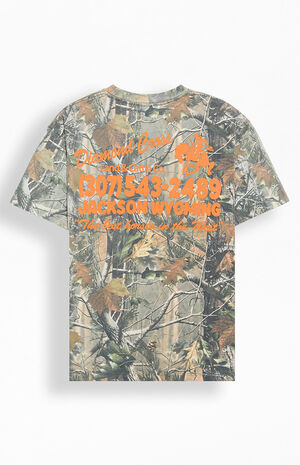 Camo Retro Address T-Shirt image number 1