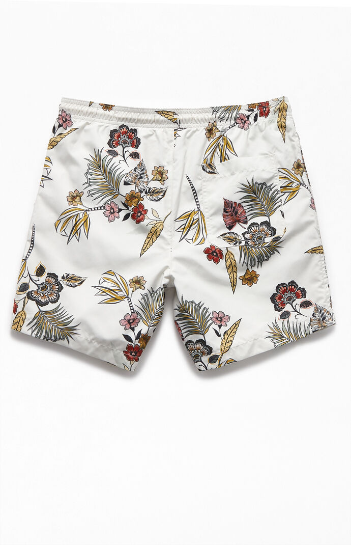 Floral 16.5" Swim Trunks
