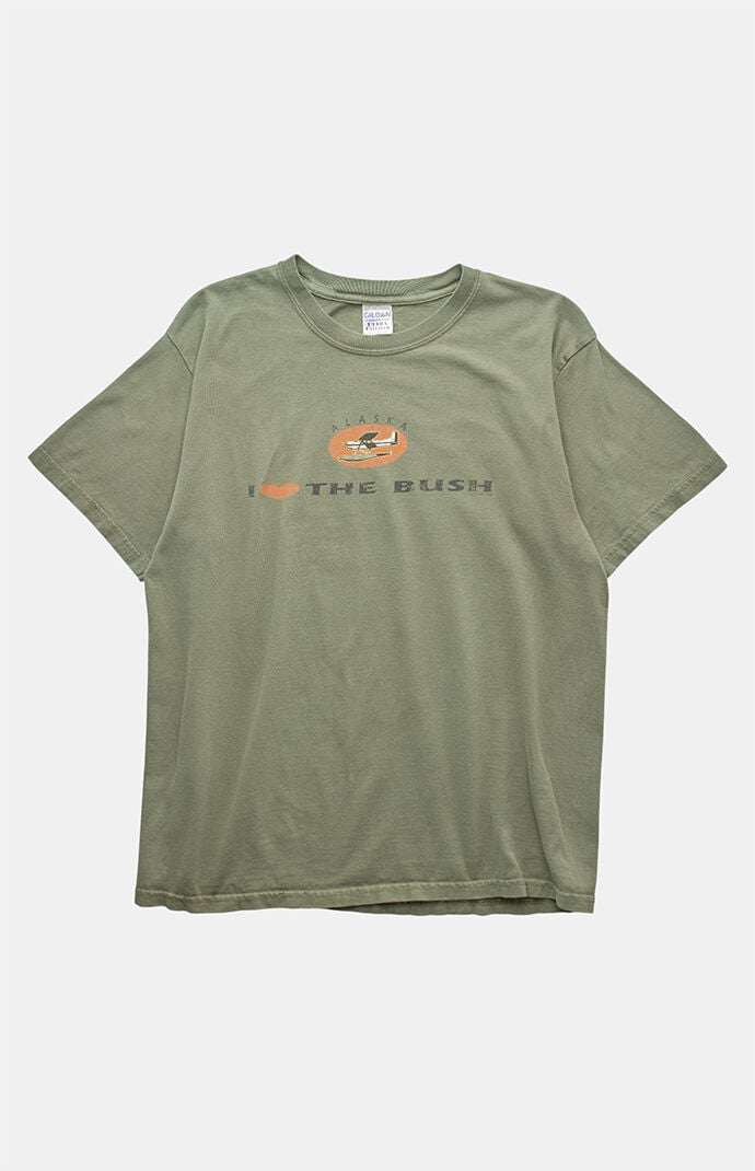 PS VINTAGE 2000s I Love The Bush Alaska Graphic T-Shirt