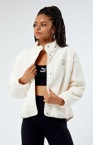Ivory Classics Sherpa Jacket image number 3