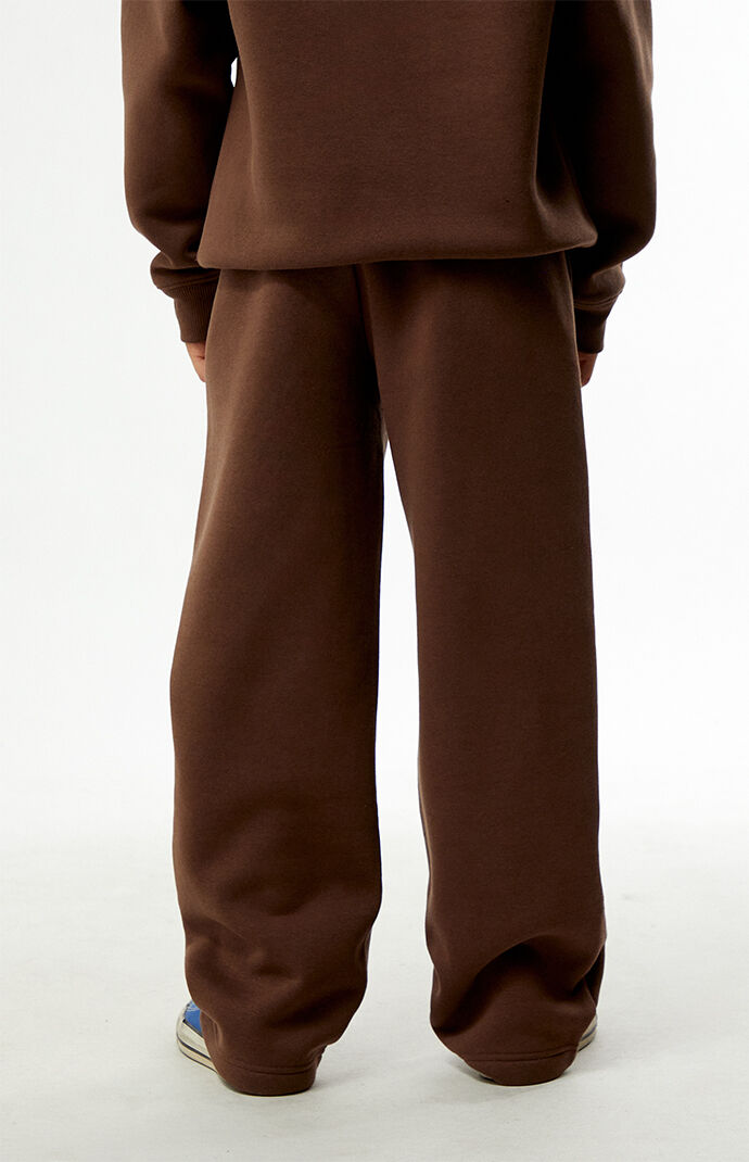 Pacsun Kids Brown Baggy Sweatpants