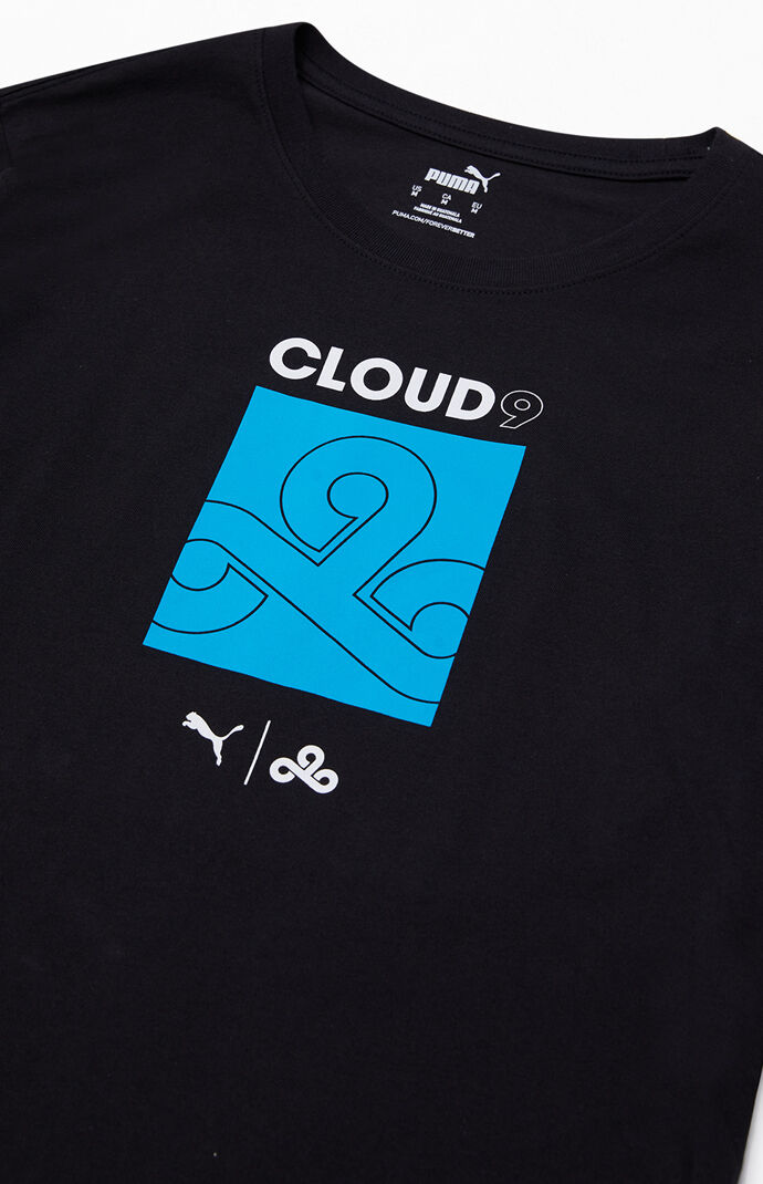 x Cloud9 Black Neon Long Sleeve T-Shirt