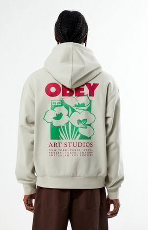 Art Studio Flowers Hoodie image number 4