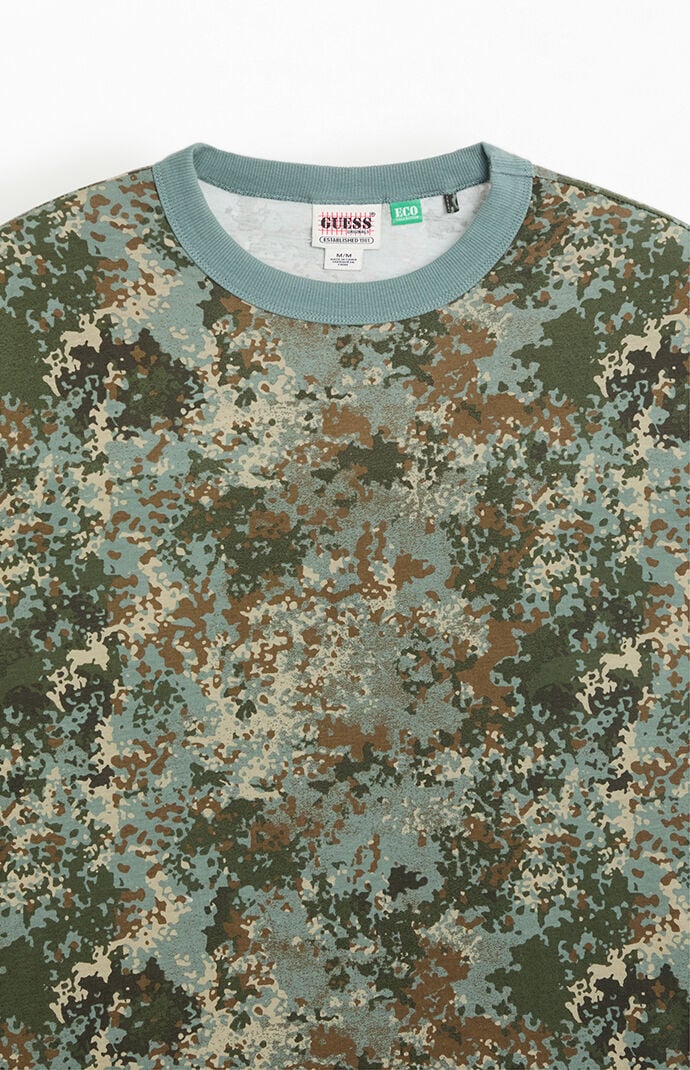 GUESS Originals Camo Long Sleeve T-Shirt | Pacsun
