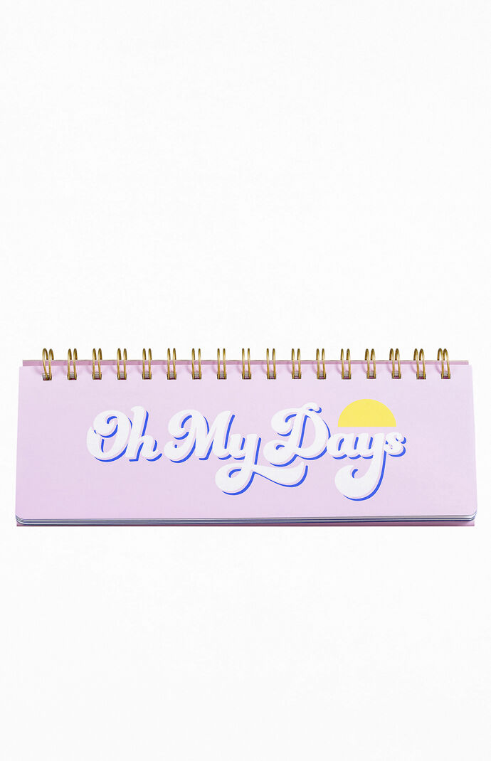 Oh My Days Weekly Desk Planner