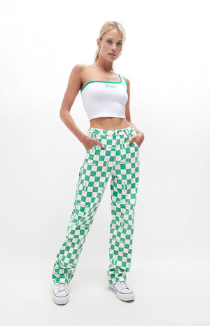 Checkered Carpenter Pants image number 4