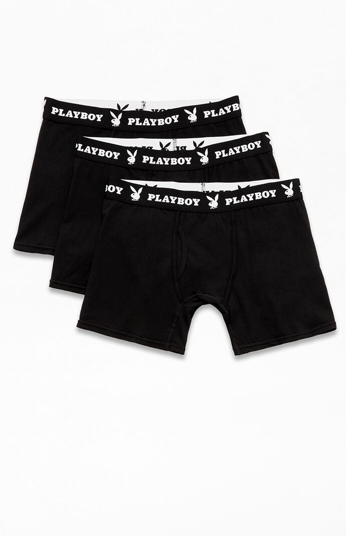 Playboy By PacSun 3 Pack Boxer Briefs PacSun