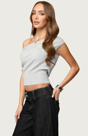 Michaela Off Shoulder Knit Top image number 2