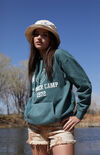 Smiley Happy Camper Recycled Hoodie Smiley Happy Camper Recycled Hoodie image number null
