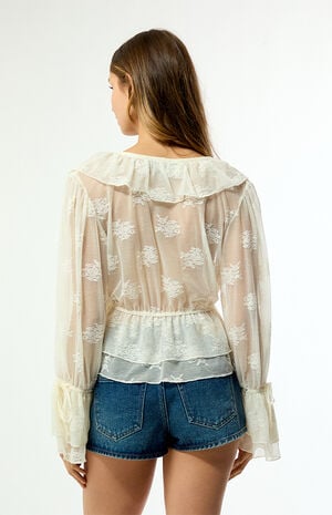 Montana Ruffle Knit Top image number 4