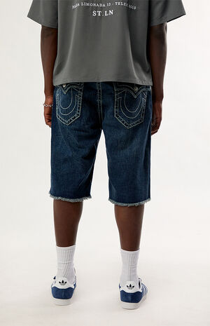 Vinny Big T Flap Baggy Jean Shorts image number 5