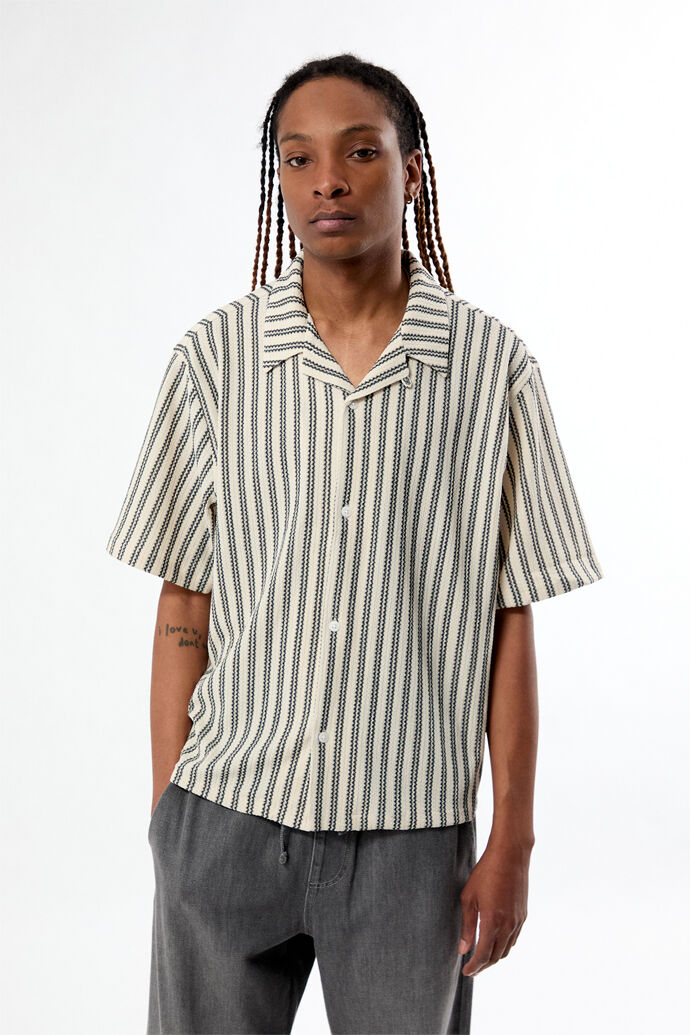 Pacsun Kenan Weave Camp Shirt