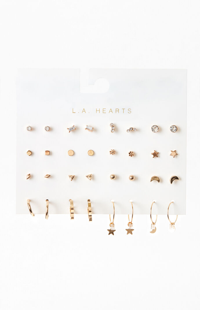 16 Pack Celestial Earrings