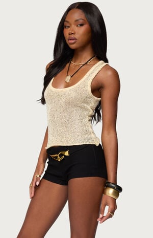 Eleora Sequin Knit Tank Top image number 2