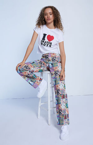 High Waisted Optic Trousers image number 1