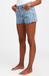 Georgie High Waisted Denim Shorts Georgie High Waisted Denim Shorts image number null