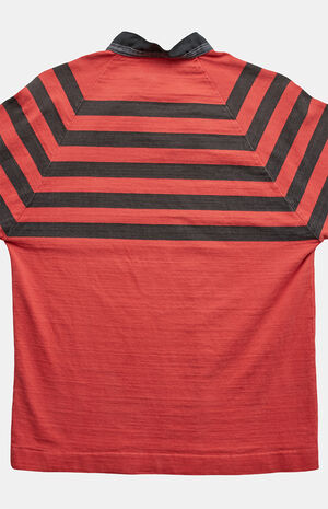 '80s Striped Polo Top image number 2