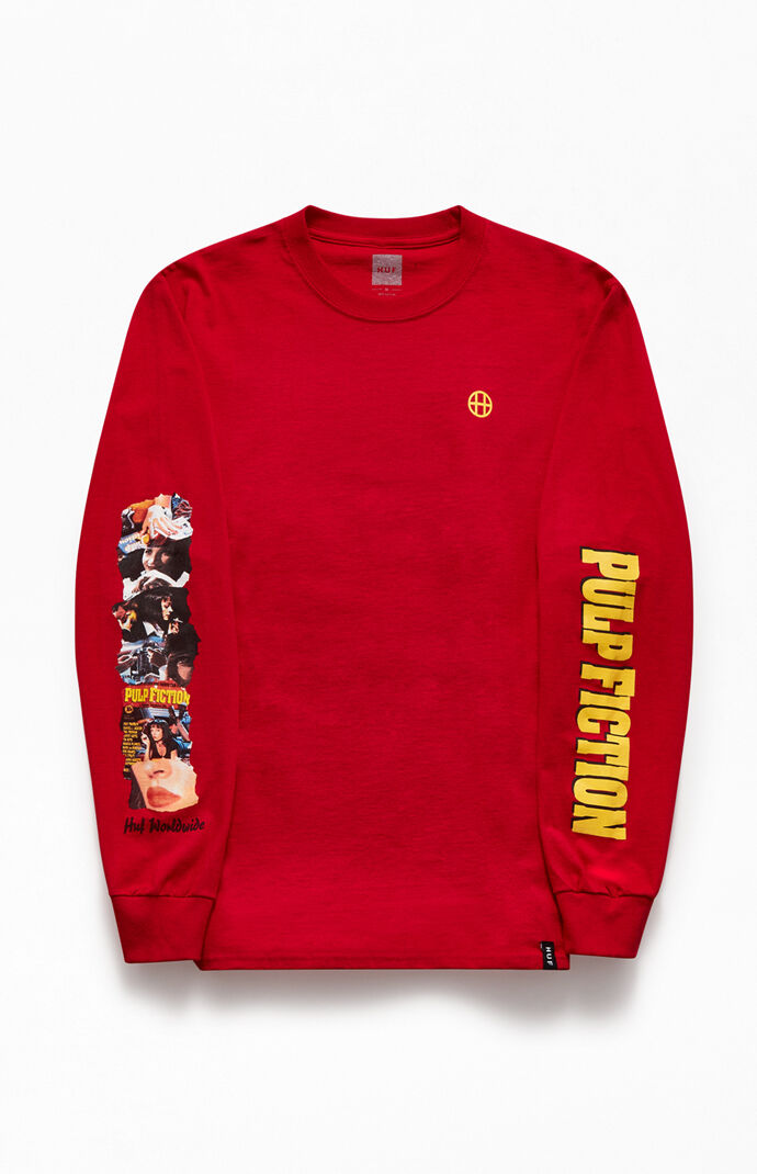 Huf X Pulp Fiction Collage Long Sleeve T Shirt