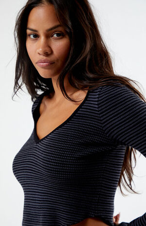 Woodland V-Neck Sweater image number 3