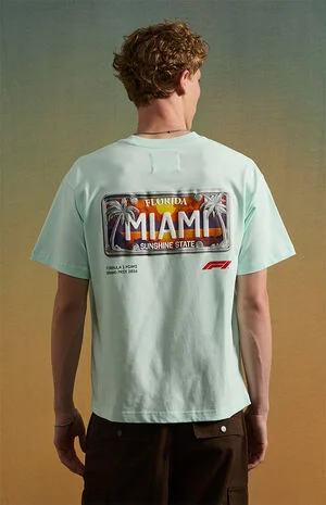 x Pacsun Miami Plates T-Shirt image number 1