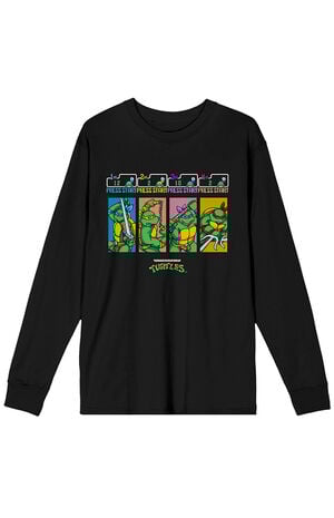 Classic Teenage Mutant Ninja Turtles Long Sleeve T-Shirt image number 1