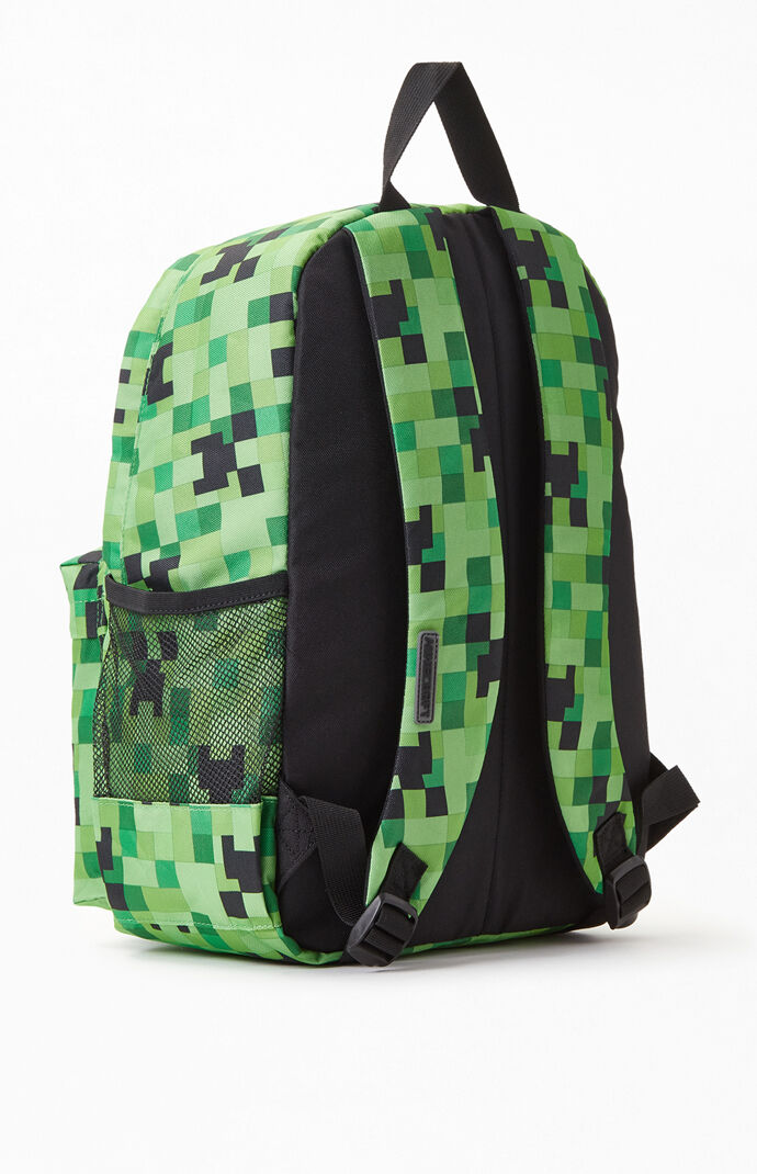 Green Minecraft Backpack