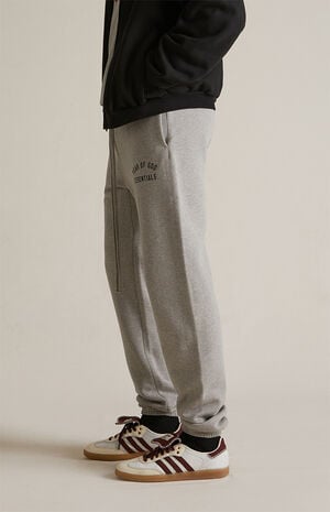 Dark Heather Oatmeal Classic Sweatpants image number 4