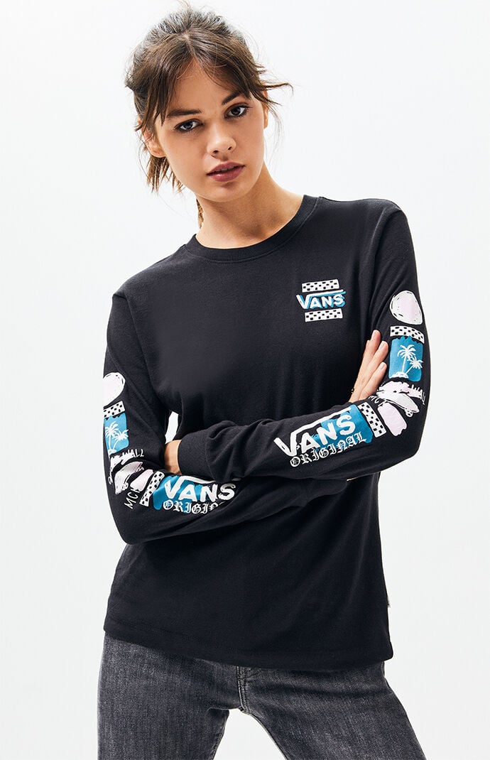 vans womens long sleeve