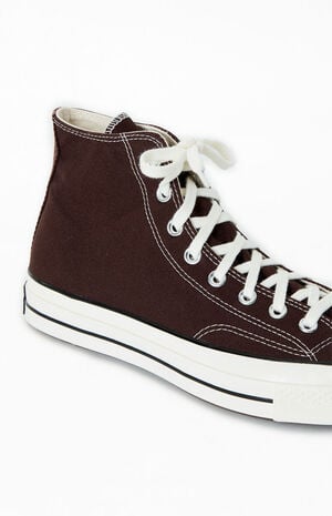 Brown Chuck 70 High Top Shoes image number 6