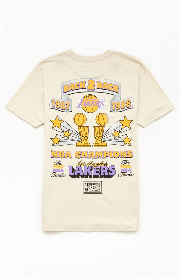 Lakers back to back shirt best sale