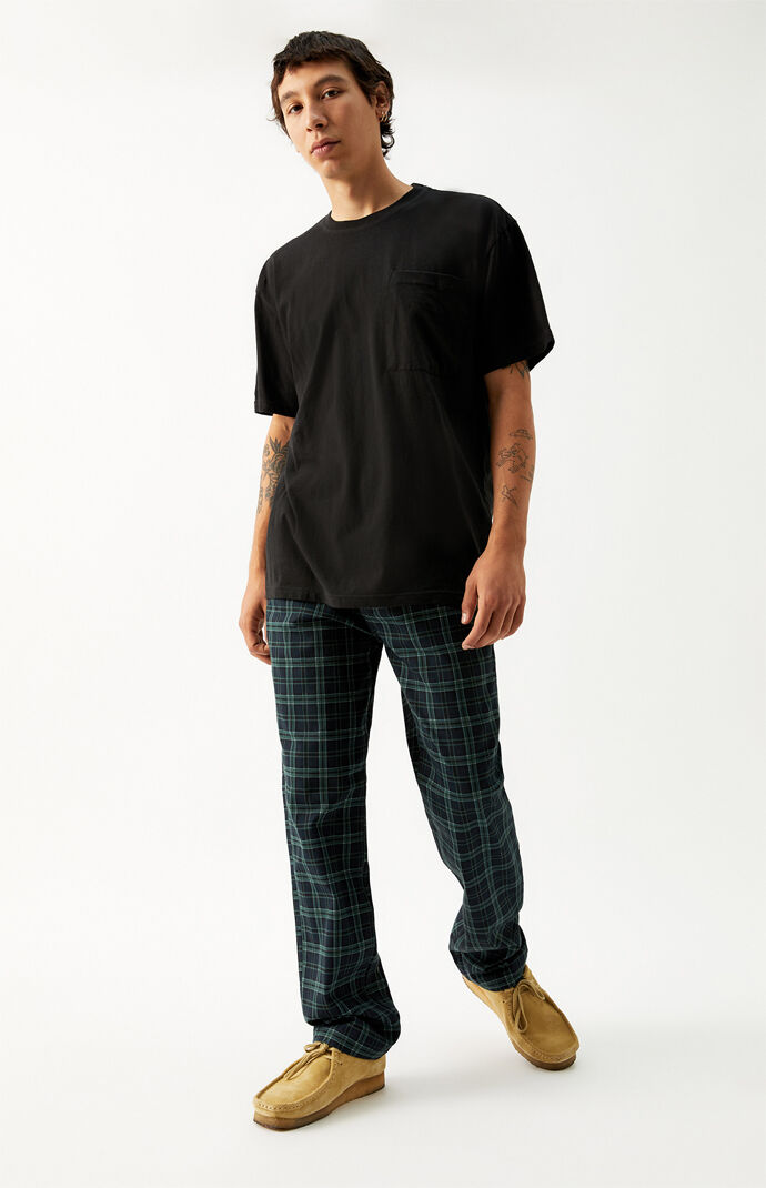 Plaid Skate Work Pants