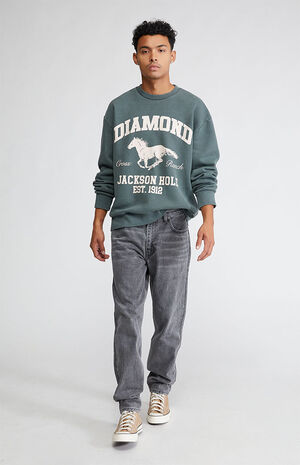 550 '92 Gray Relaxed Jeans image number 4