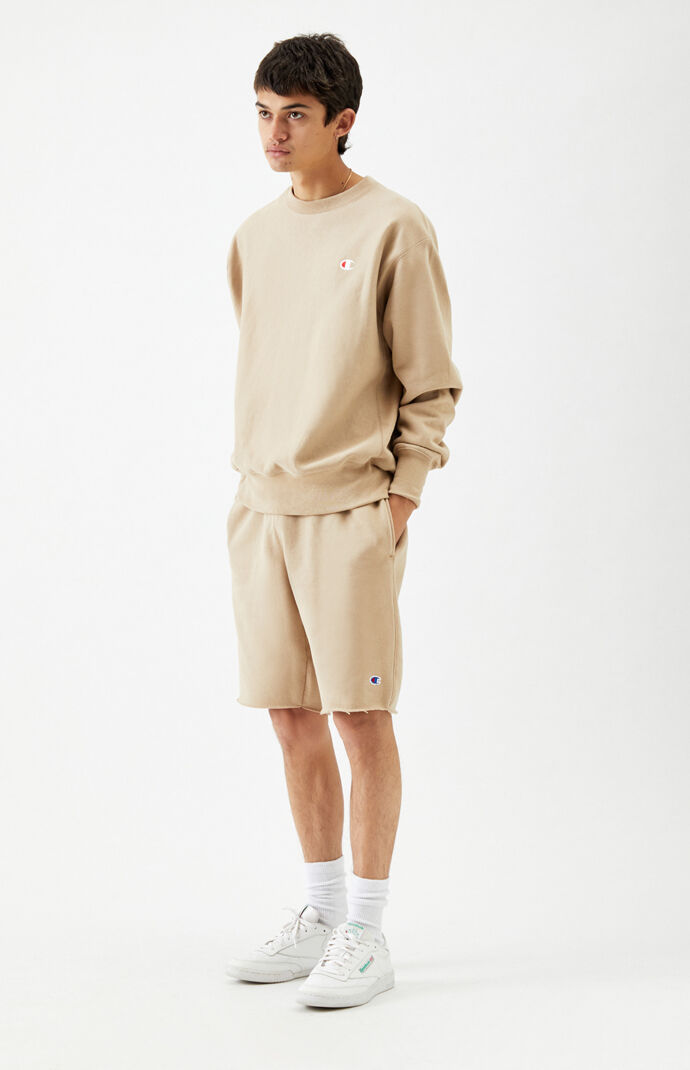 Reverse Weave Cutoff Sweat Shorts