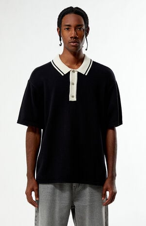 Milton Textured Polo Sweater Shirt image number 1