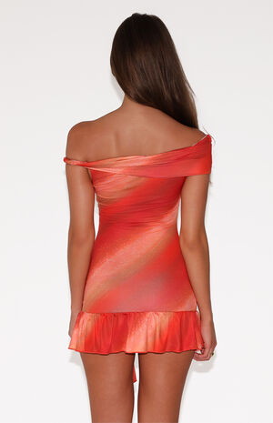 Haelo Off-The-Shoulder Mini Dress image number 3
