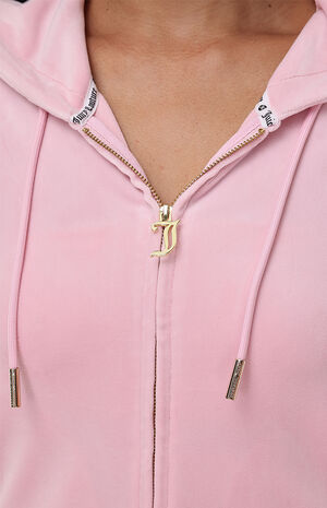 OG Big Bling Velour Hoodie image number 6