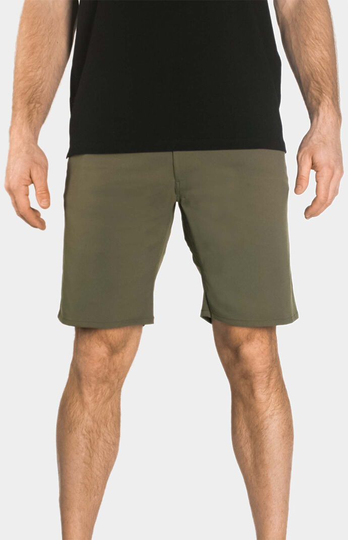 Olive Liberty 9" Shorts