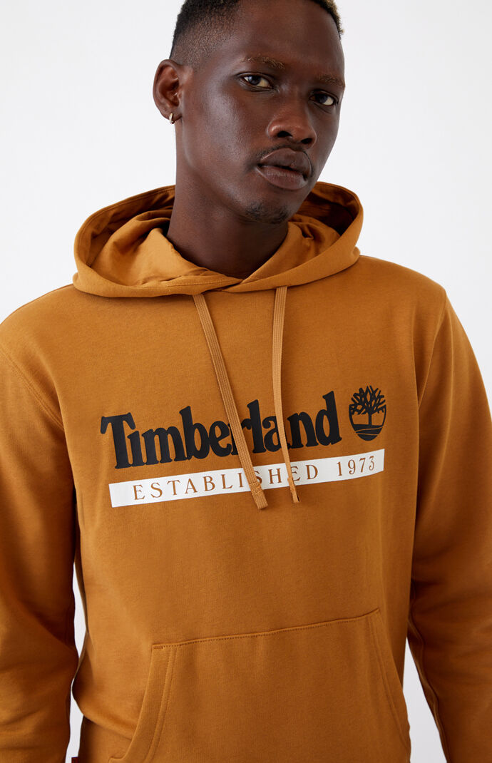 Tan Established 1973 Hoodie