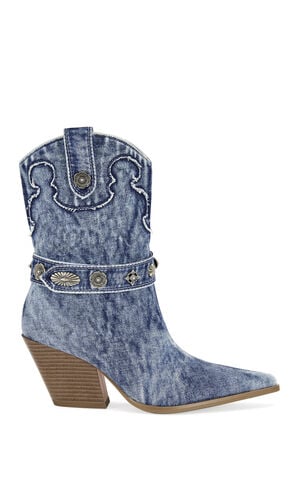 Women's Neith Denim Western Bootie image number 1