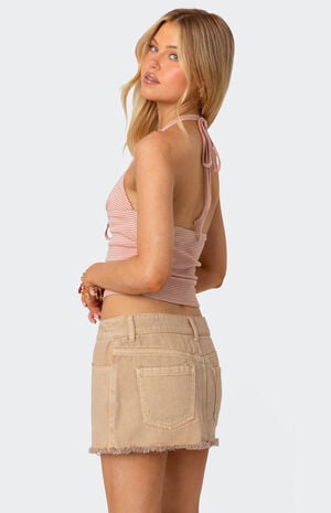 Lanai Striped Halter Top image number 4