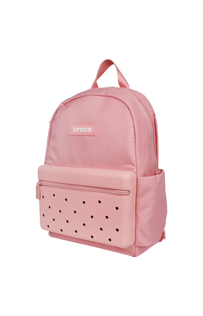 Crocs Powder Pink Lightweight Molded Backpack | Pacsun