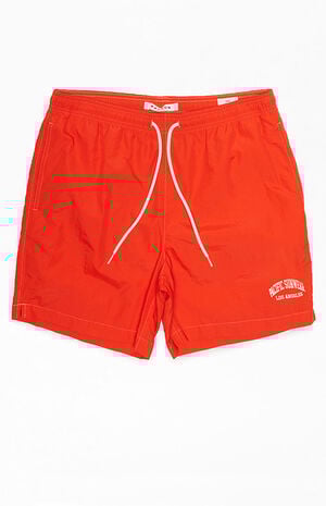 Solid Collegiate 6.5" Swim Trunks image number 1