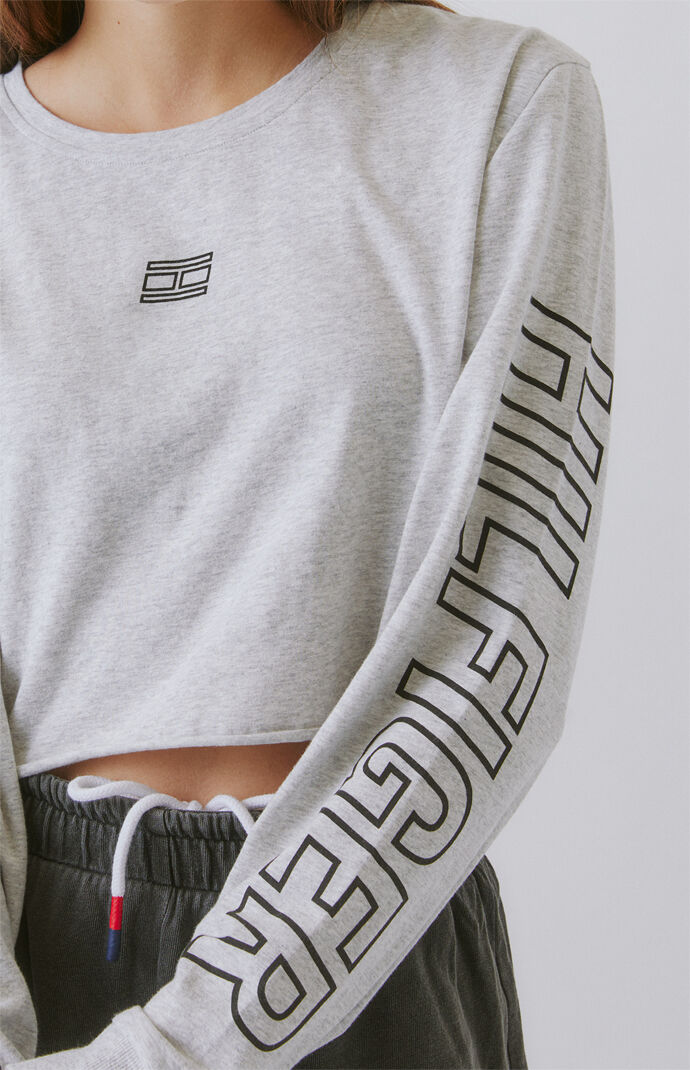Crop Long Sleeve T-Shirt