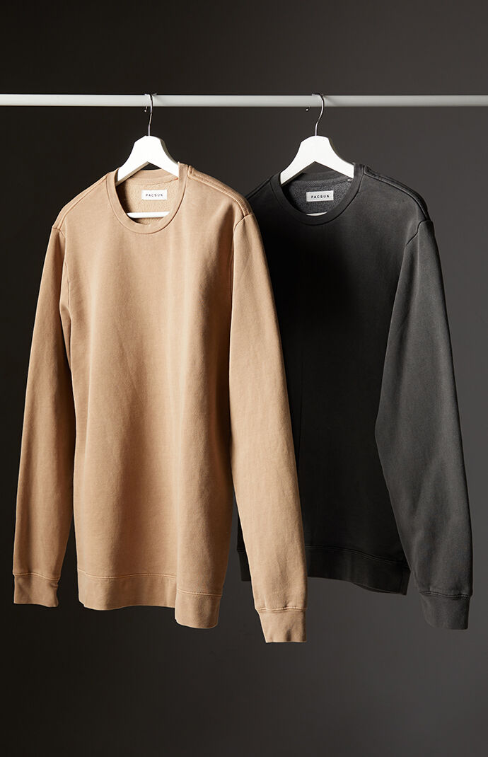 2 Pack Crew Neck Sweatshirt