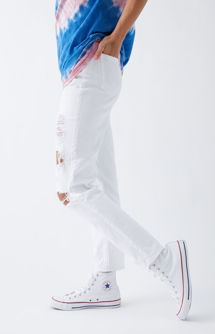 White Mom Jeans