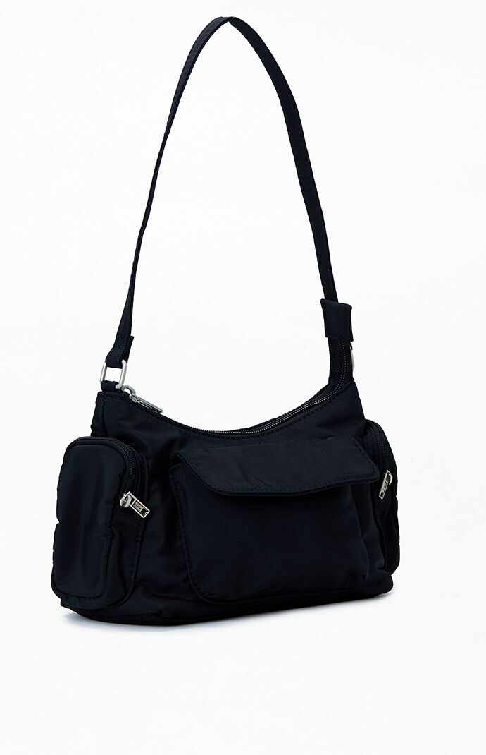 John Galt Black Shoulder Bag PacSun