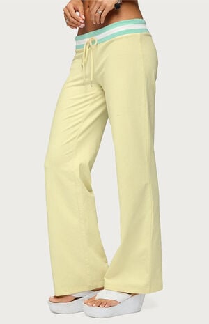 Clioh Contrast Waist Sweatpants image number 2