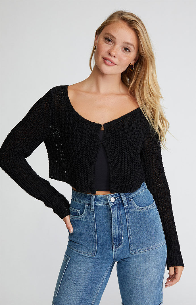 LA Hearts Hook-And-Eye Cardigan | PacSun LA Hearts Hook-And-Eye Cardigan | PacSun
